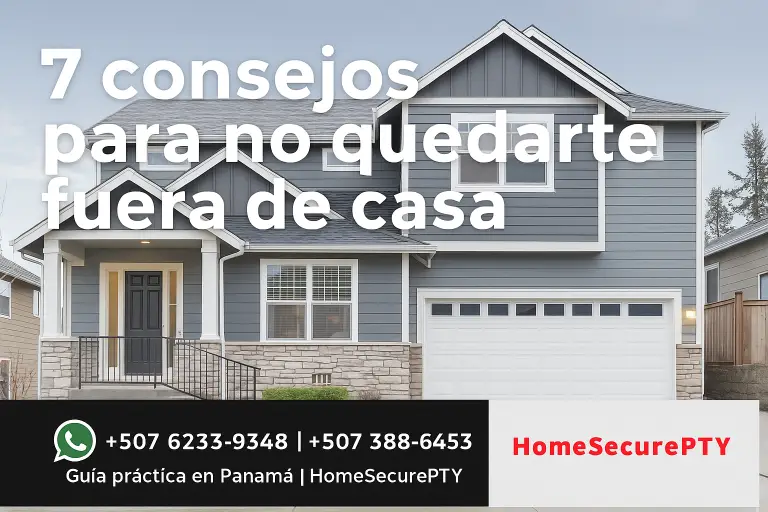 7 consejos para no quedarse fuera de casa en Panamá – HomeSecurePTY