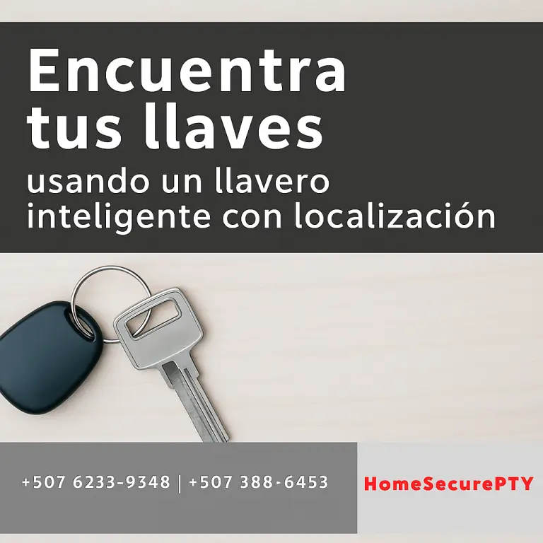 Encuentra tus llaves usando un llavero inteligente con localización en Panamá – HomeSecurePTY